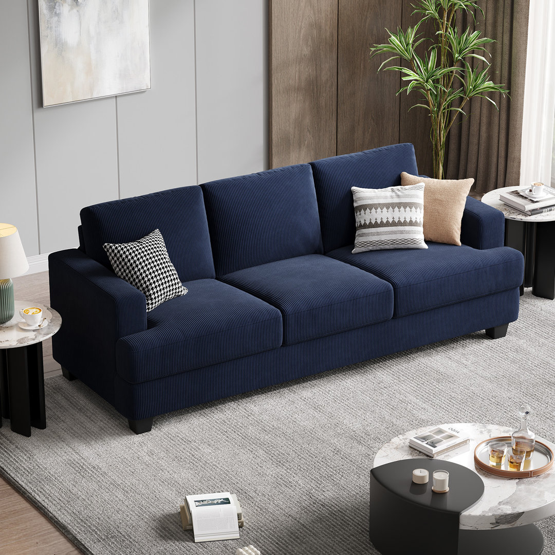 Brooklington 89'' Upholstered Sofa